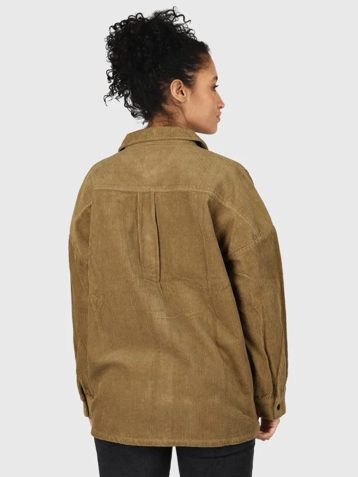 Brunotti Shirts Women SianCordR Corduroy Shirt Brown