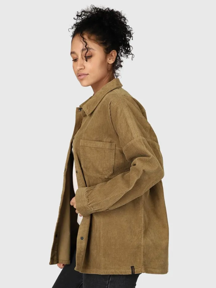 Brunotti Shirts Women SianCordR Corduroy Shirt Brown