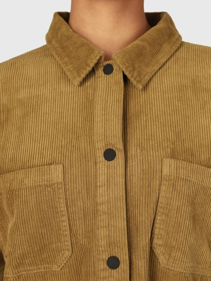 Brunotti Shirts Women SianCordR Corduroy Shirt Brown