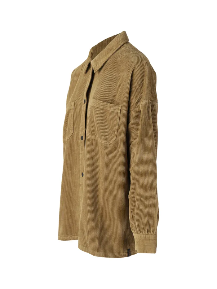 Brunotti Shirts Women SianCordR Corduroy Shirt Brown