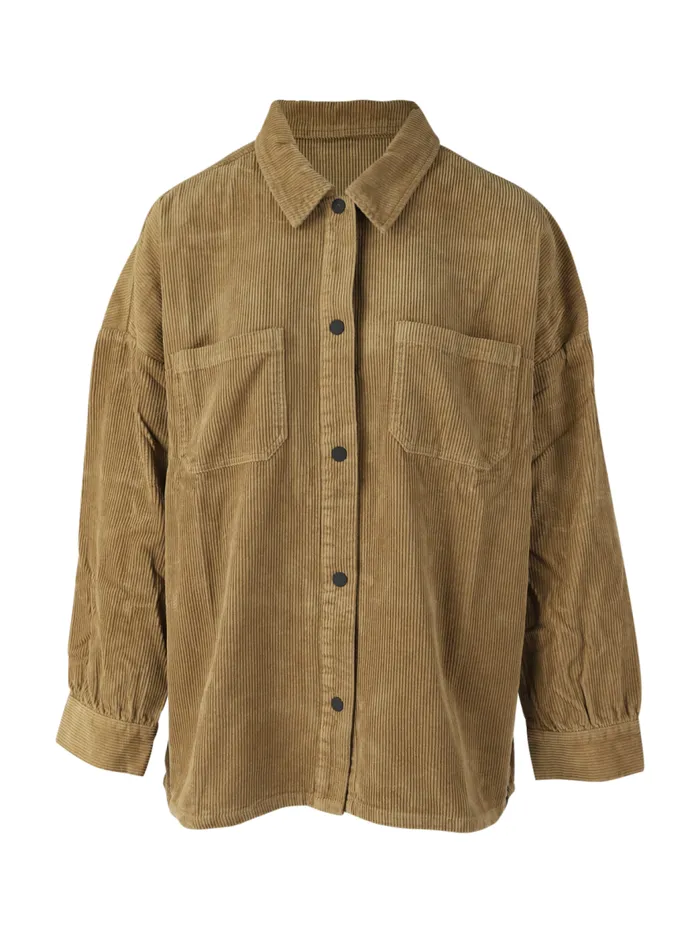 Brunotti Shirts Women SianCordR Corduroy Shirt Brown