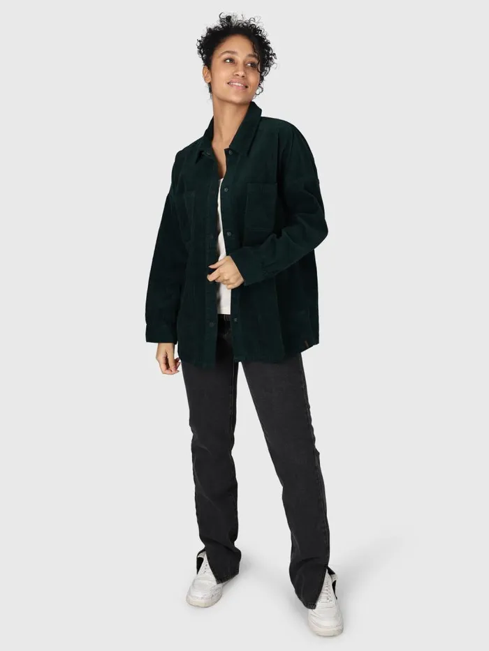 Brunotti Shirts Women SianCordR Corduroy Shirt Green