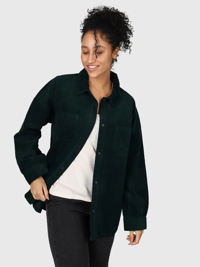 Brunotti Shirts Women SianCordR Corduroy Shirt Green