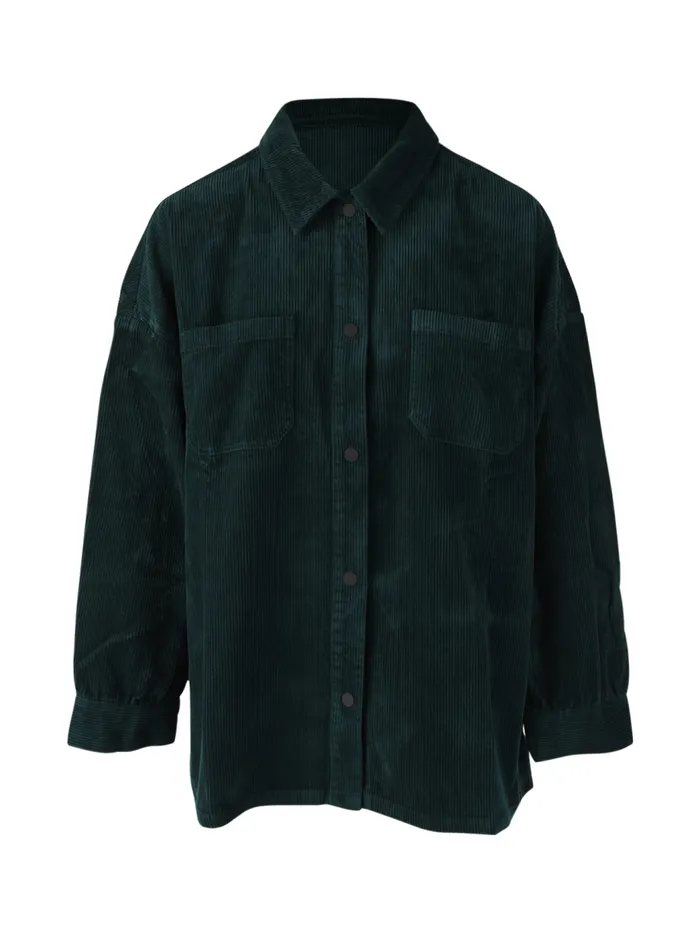 Brunotti Shirts Women SianCordR Corduroy Shirt Green