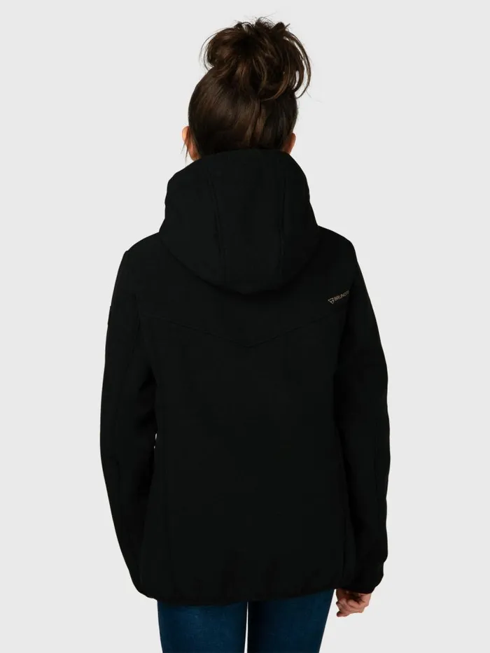 Brunotti Snow Jackets Kids Apexia Meisjes Softshell Jacket Black