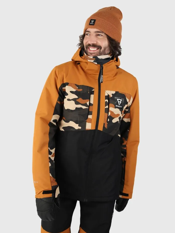 Brunotti Snow Jackets Men AratinAOSnow Jacket Brown