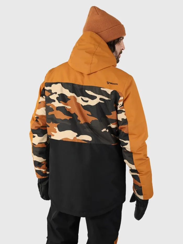 Brunotti Snow Jackets Men AratinAOSnow Jacket Brown