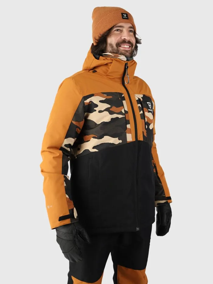 Brunotti Snow Jackets Men AratinAOSnow Jacket Brown