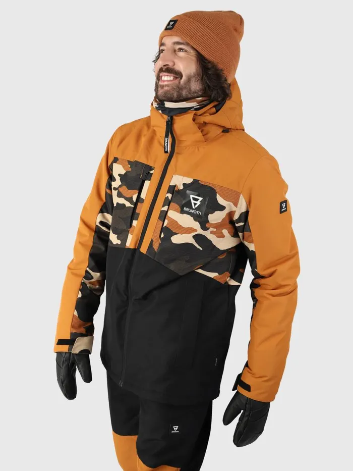 Brunotti Snow Jackets Men AratinAOSnow Jacket Brown
