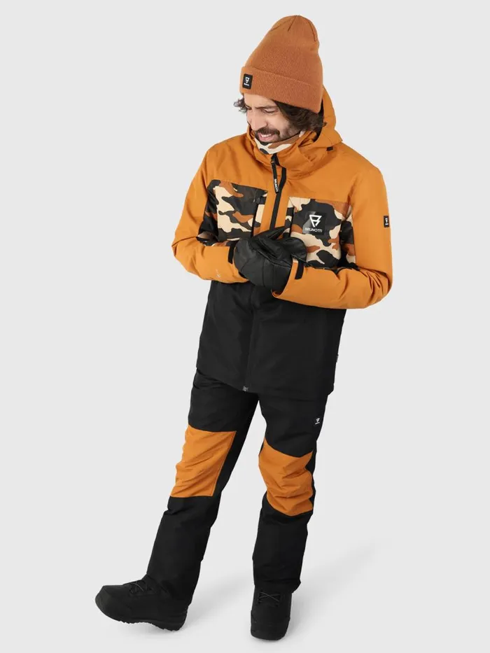Brunotti Snow Jackets Men AratinAOSnow Jacket Brown