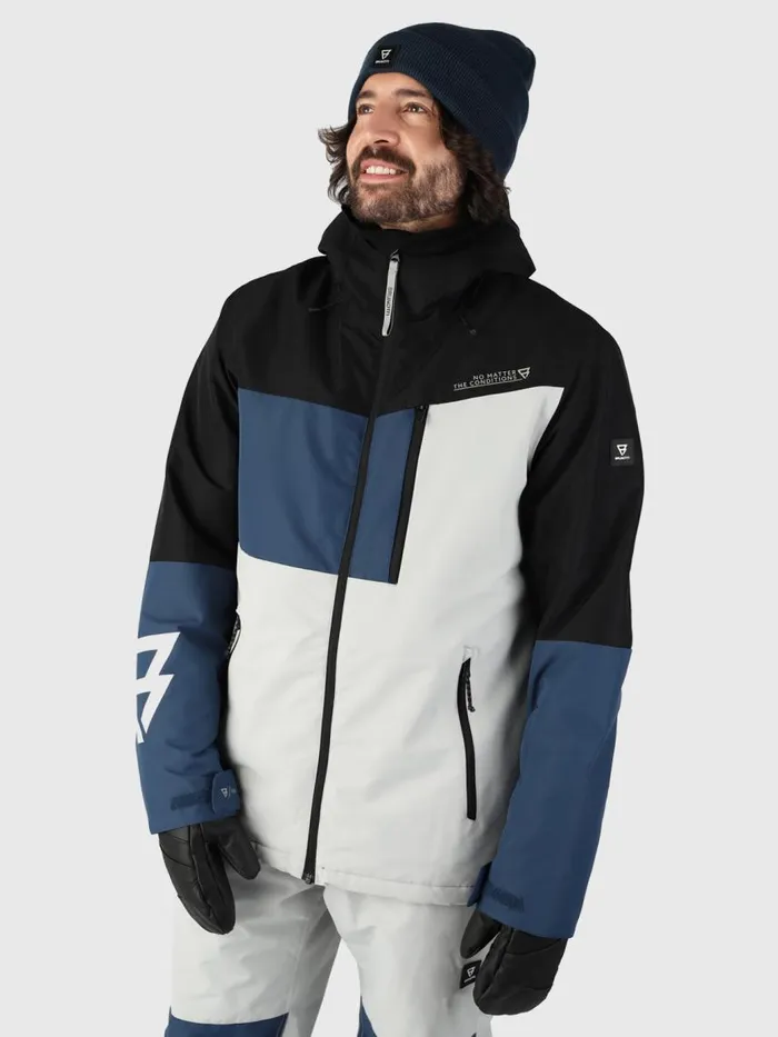 Brunotti Snow Jackets Men FlynnersSnow Jacket Grey