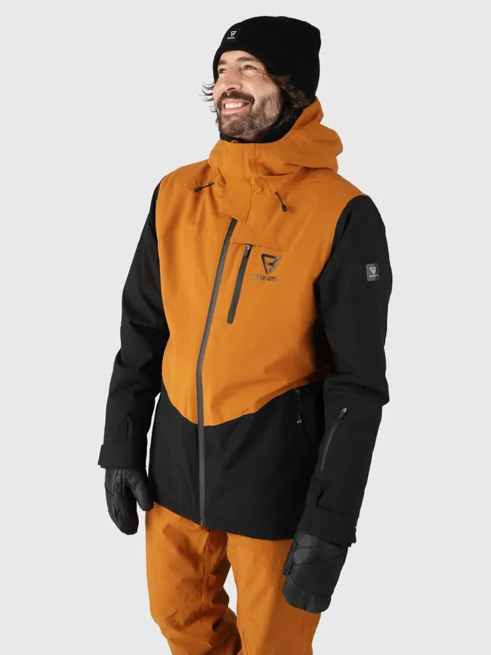 Brunotti Snow Jackets Men KenseSnow Jacket Brown