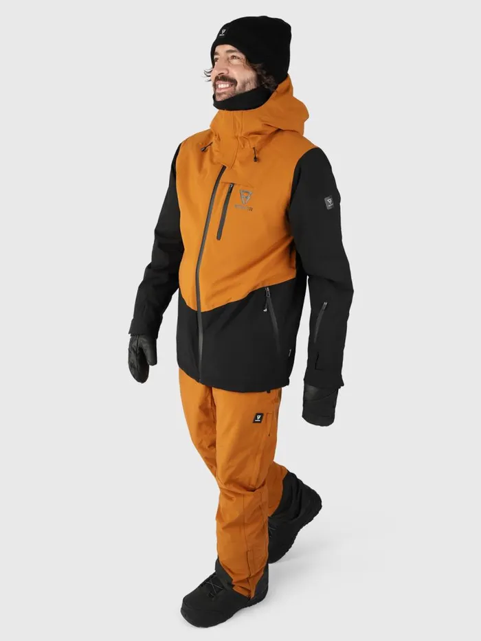 Brunotti Snow Jackets Men KenseSnow Jacket Brown