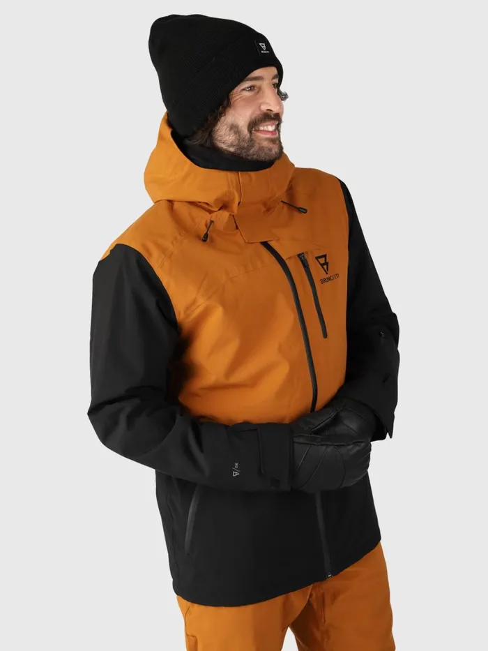 Brunotti Snow Jackets Men KenseSnow Jacket Brown