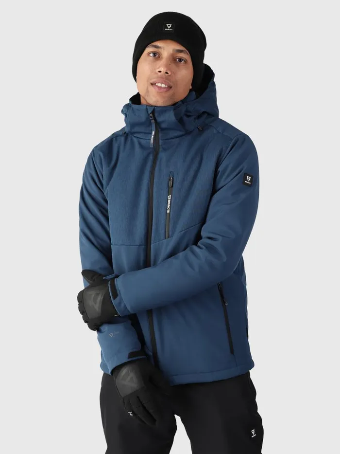 Brunotti Snow Jackets Men TwinstrokeSoftshell Jacket Blue