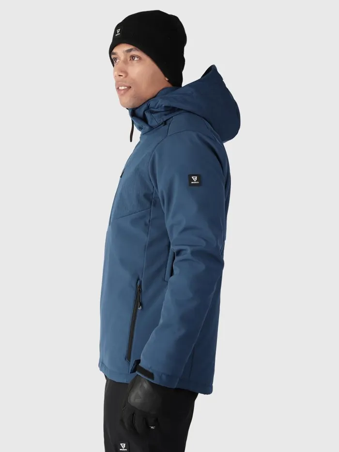 Brunotti Snow Jackets Men TwinstrokeSoftshell Jacket Blue