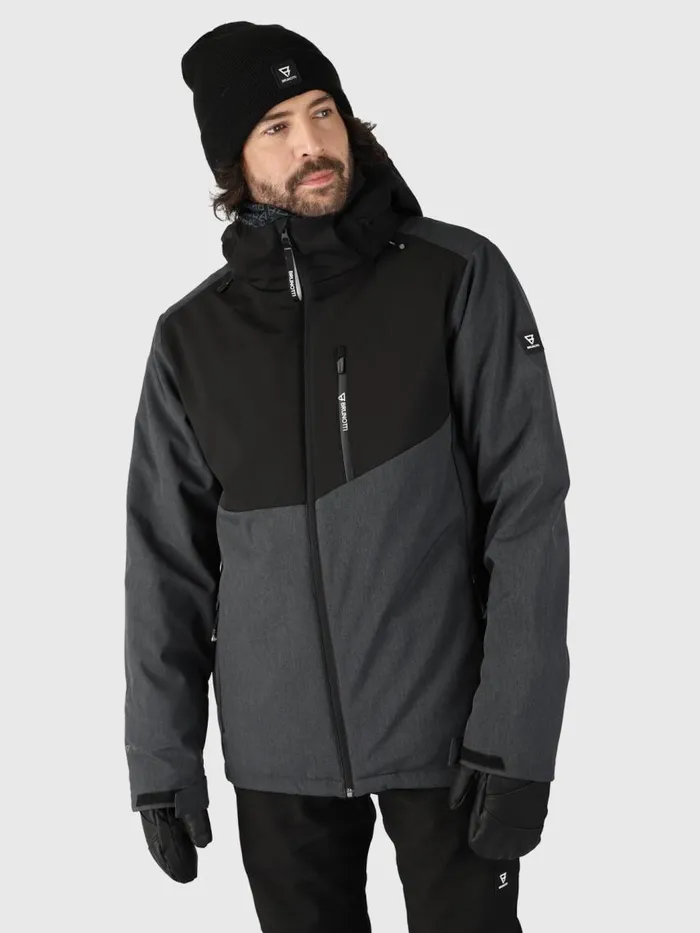 Brunotti Snow Jackets Men TwinstrokeSoftshell Jacket Grey