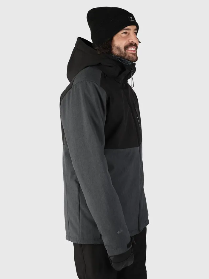 Brunotti Snow Jackets Men TwinstrokeSoftshell Jacket Grey