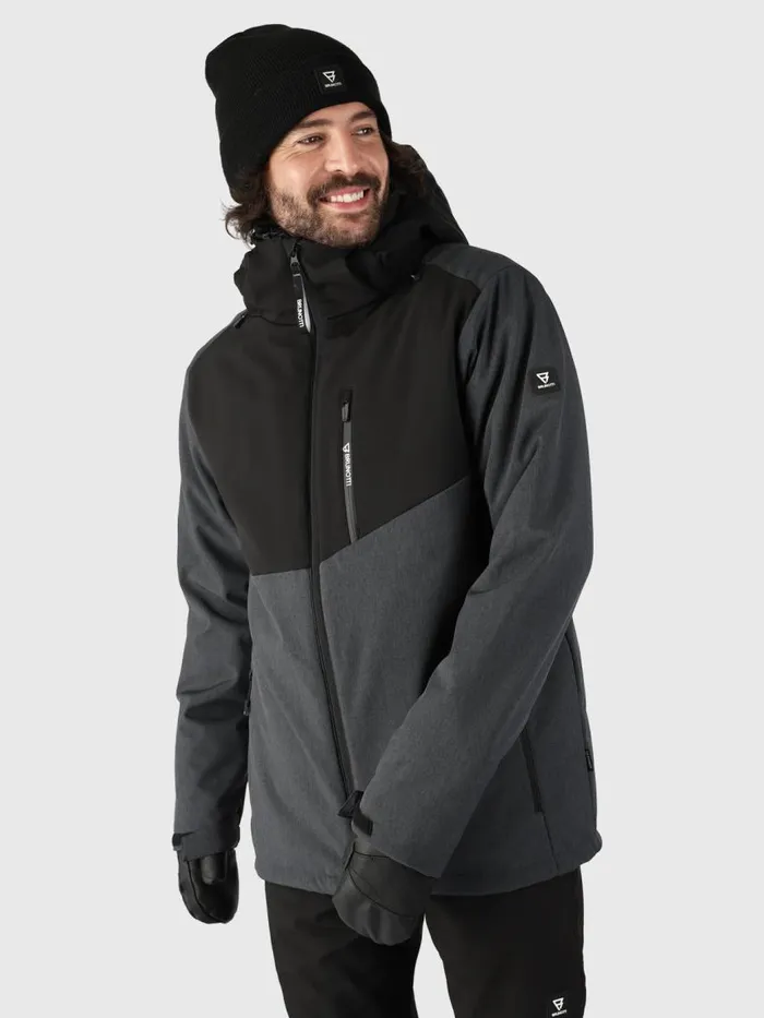 Brunotti Snow Jackets Men TwinstrokeSoftshell Jacket Grey