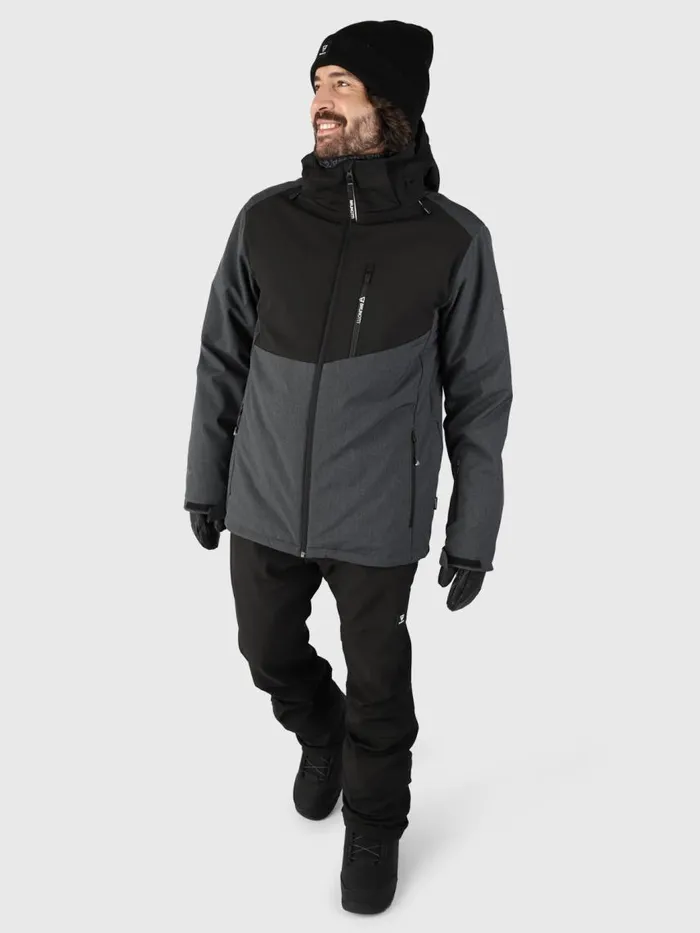 Brunotti Snow Jackets Men TwinstrokeSoftshell Jacket Grey