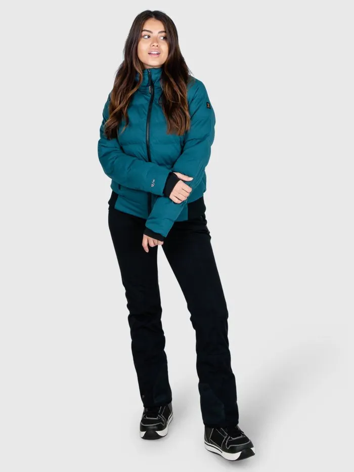 Brunotti Snow Jackets Women Firecrown Puffer Snow Jacket Green