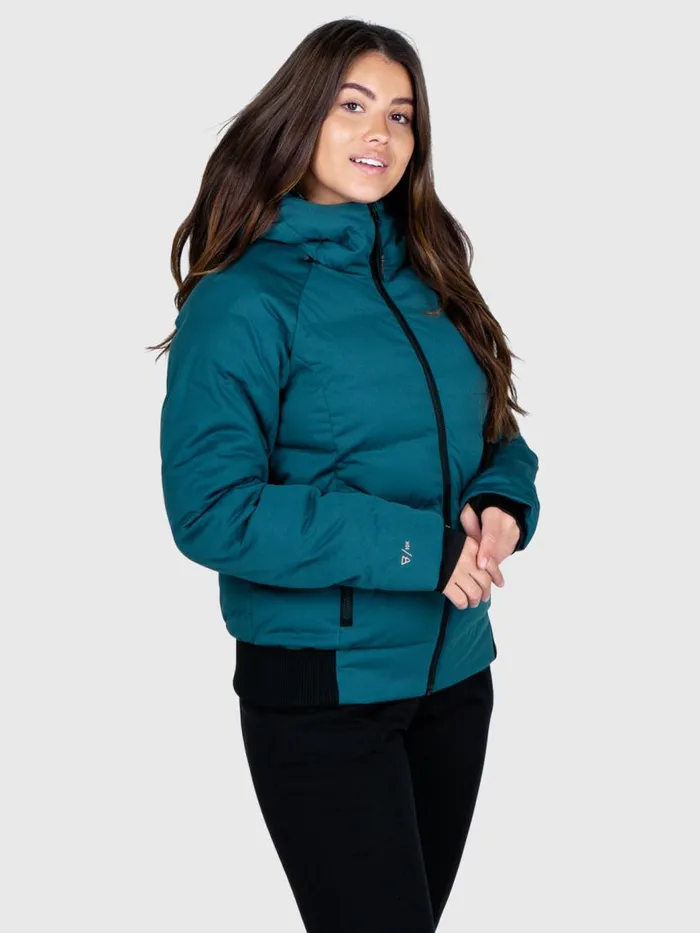Brunotti Snow Jackets Women Firecrown Puffer Snow Jacket Green