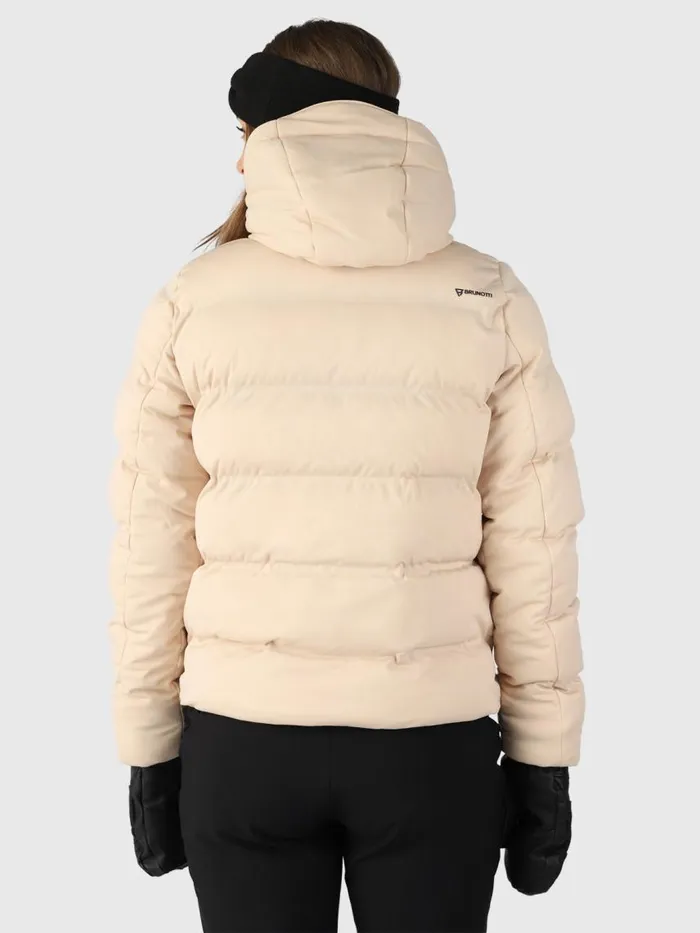 Brunotti Snow Jackets Women Irai Puffer Snow Jacket White