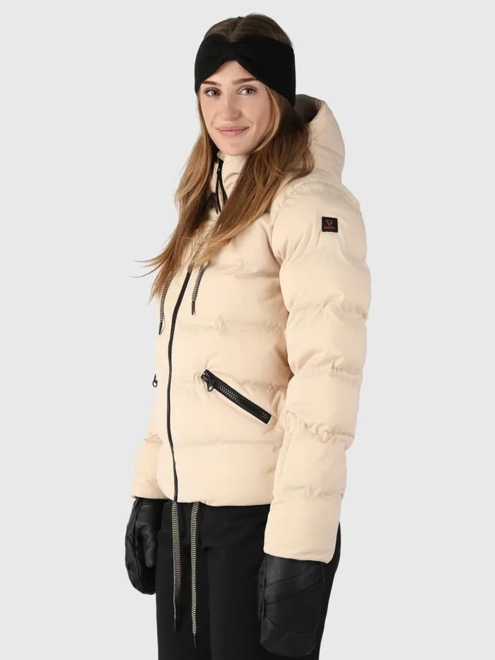 Brunotti Snow Jackets Women Irai Puffer Snow Jacket White