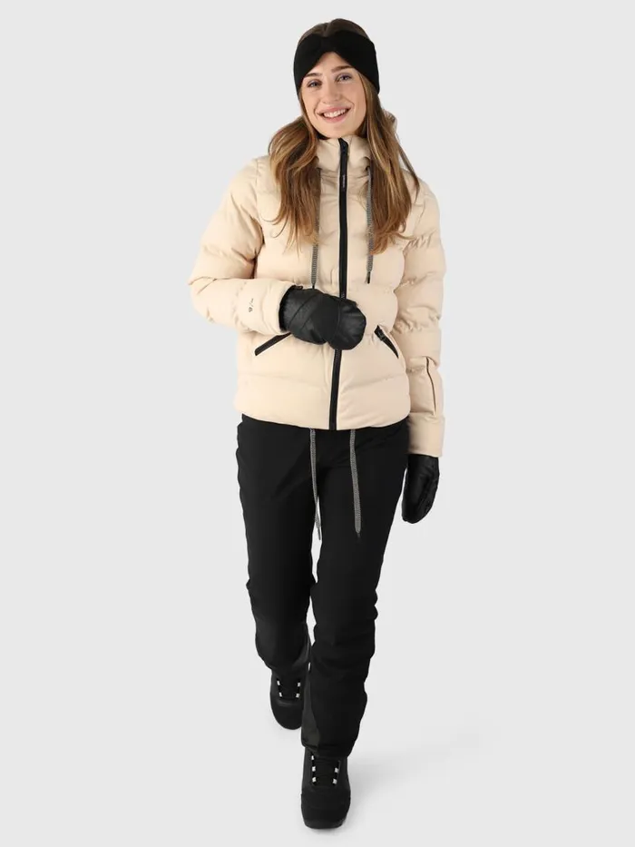 Brunotti Snow Jackets Women Irai Puffer Snow Jacket White