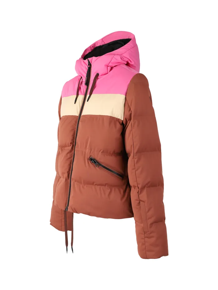 Brunotti Snow Jackets Women Niagona Puffer Snow Jacket Brown