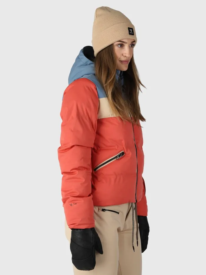 Brunotti Snow Jackets Women Niagona Puffer Snow Jacket Red