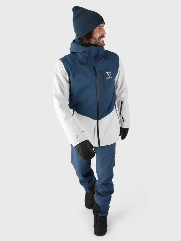 Brunotti Snow Pants Men HuygensSoftshell Snow Pants Blue