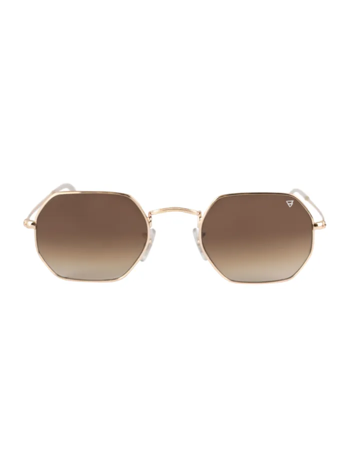 Brunotti Sunglasses WomenMen Biarritz Unisex Sunglasses Gold