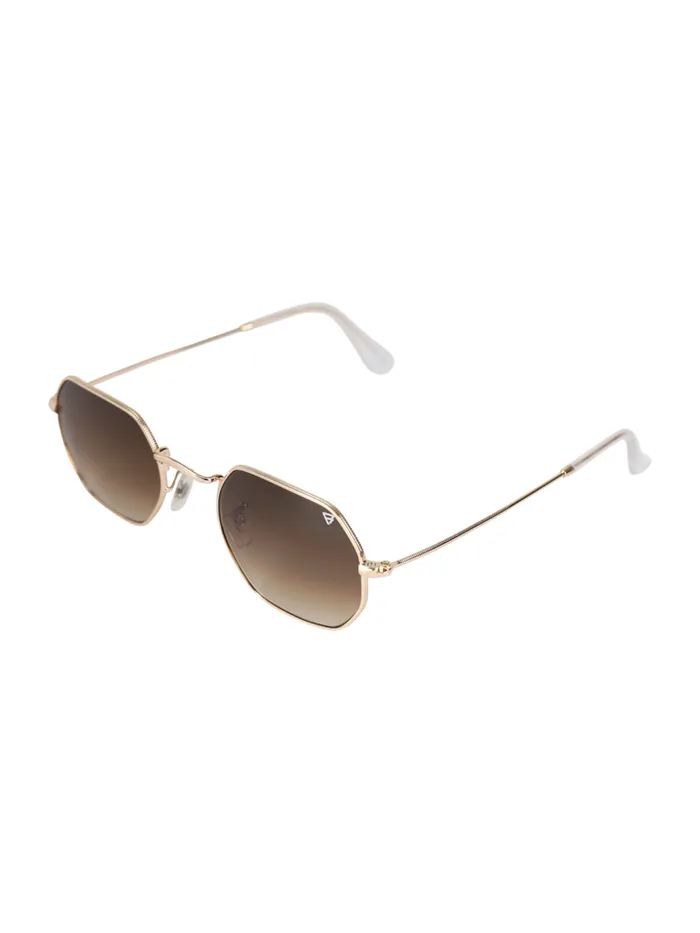 Brunotti Sunglasses WomenMen Biarritz Unisex Sunglasses Gold