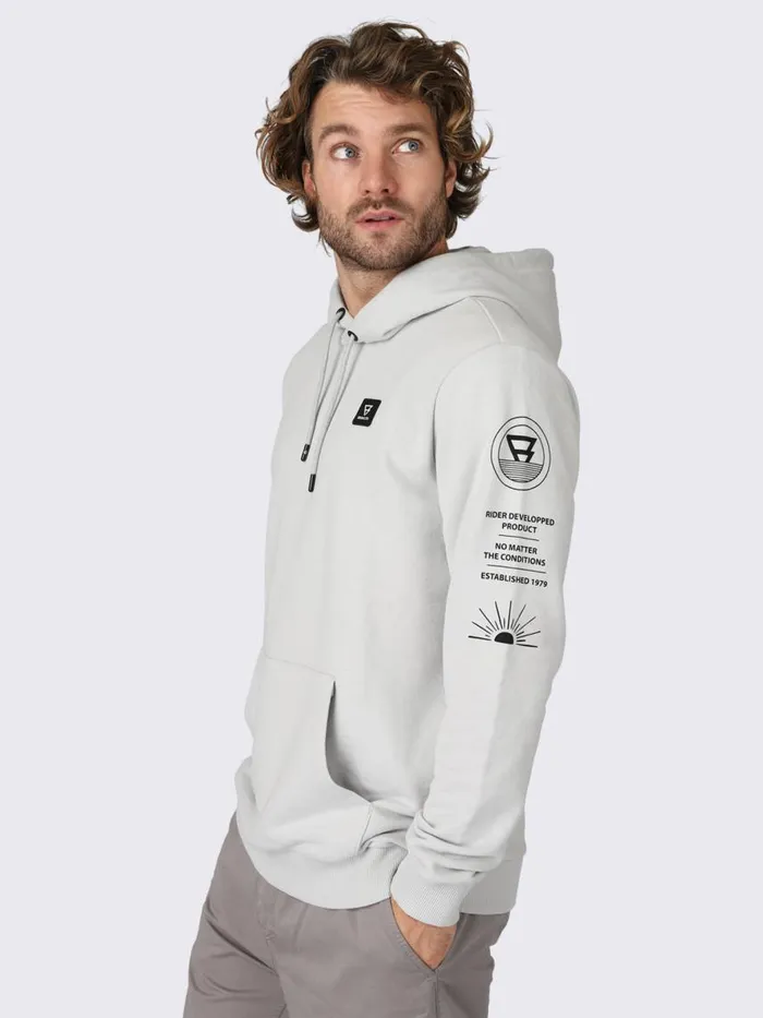 Brunotti Sweaters and Hoodies Men FinchSweater Stone Grey