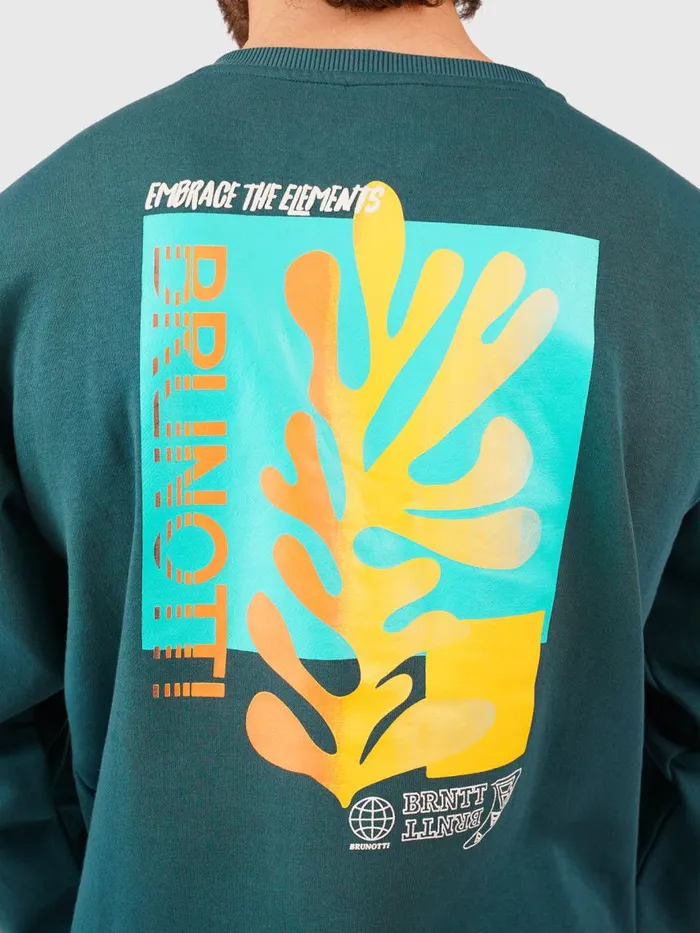 Brunotti Sweaters and Hoodies Men MurrayRSweater Green