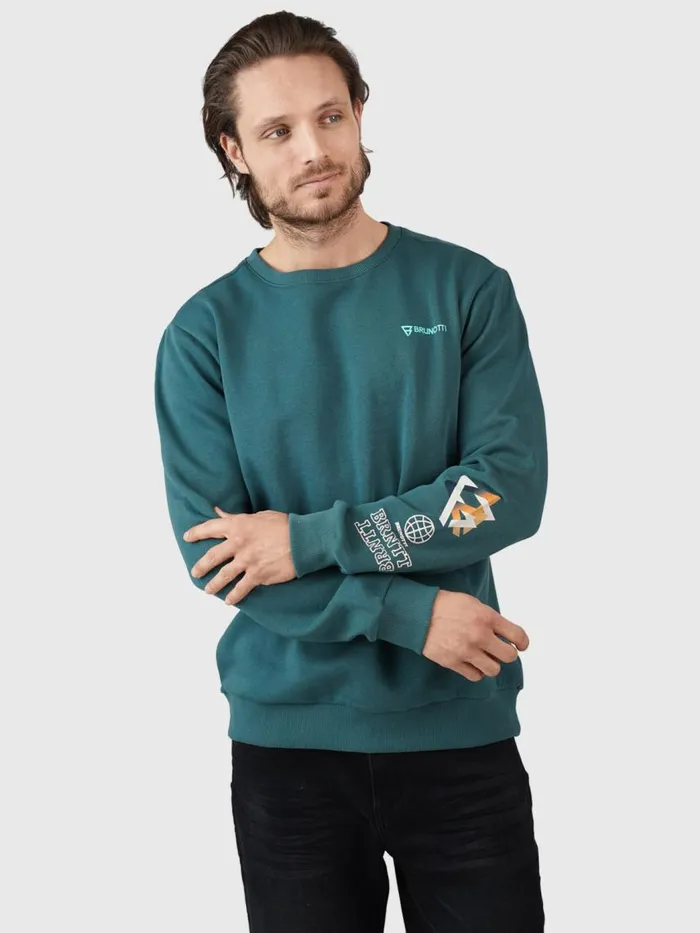 Brunotti Sweaters and Hoodies Men MurrayRSweater Green