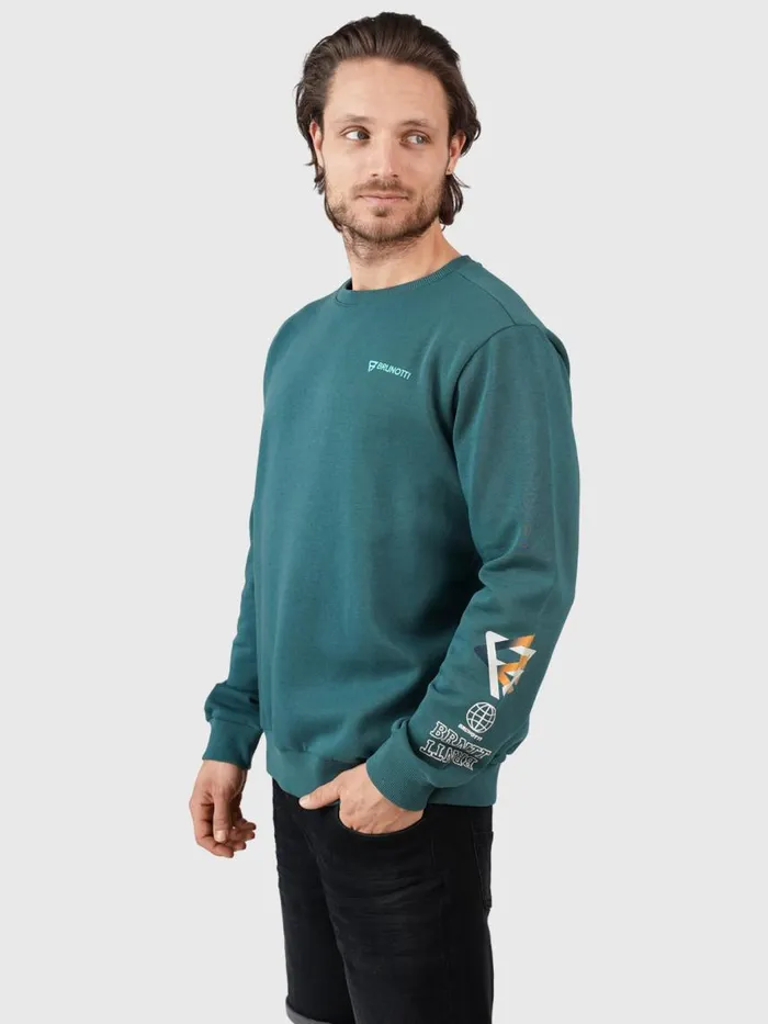 Brunotti Sweaters and Hoodies Men MurrayRSweater Green