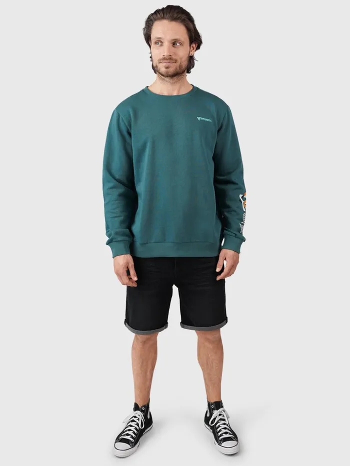 Brunotti Sweaters and Hoodies Men MurrayRSweater Green