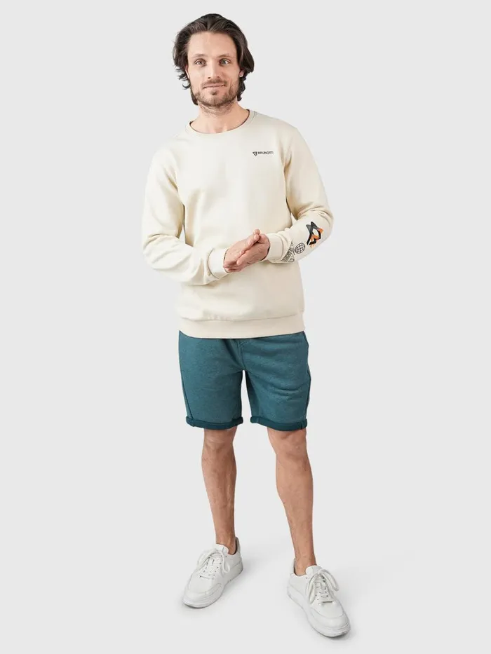Brunotti Sweaters and Hoodies Men MurrayRSweater WhiteBeige