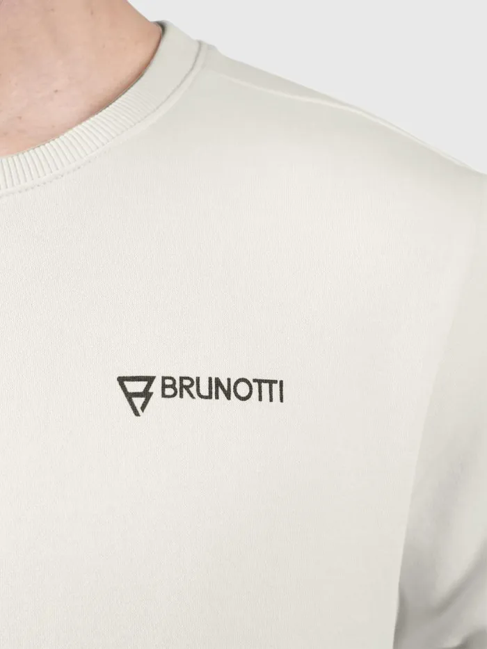 Brunotti Sweaters and Hoodies Men MurrayRSweater WhiteBeige