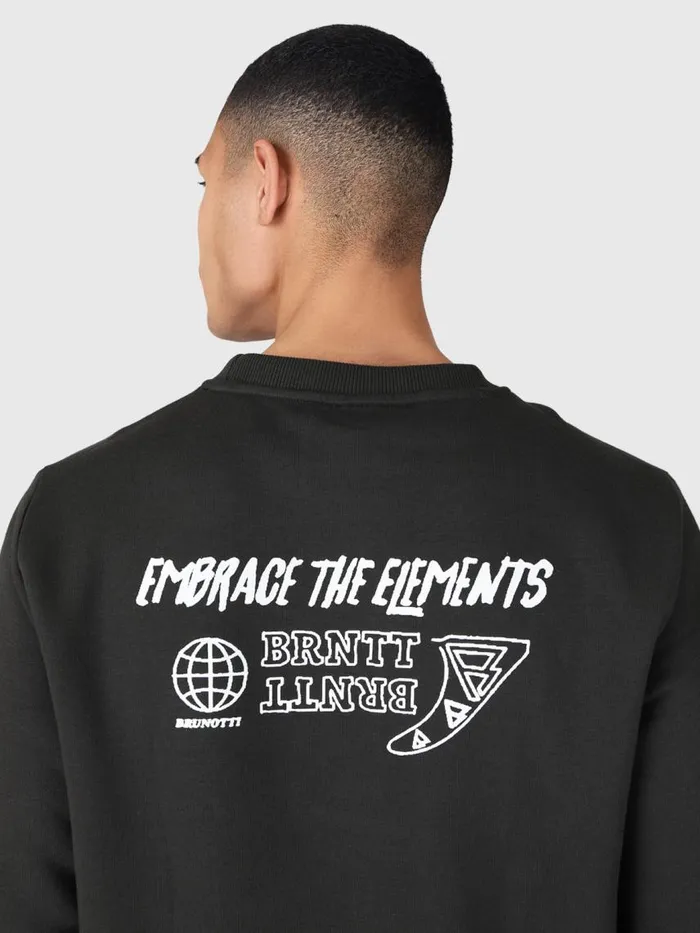Brunotti Sweaters and Hoodies Men NatchRSweater Black