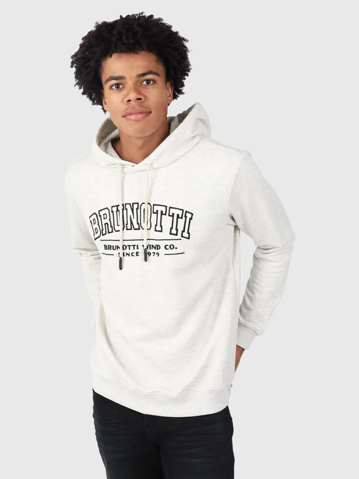 Brunotti Sweaters and Hoodies Men PatoSweater WhiteMelee