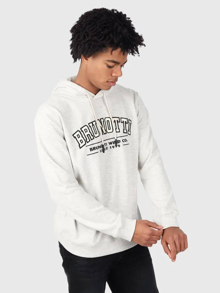 Brunotti Sweaters and Hoodies Men PatoSweater WhiteMelee