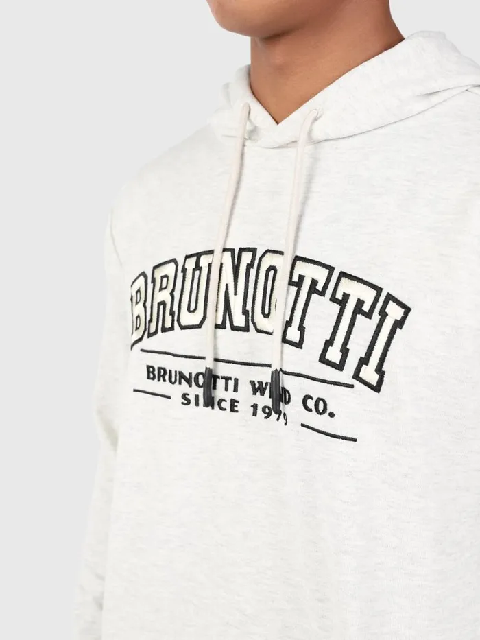 Brunotti Sweaters and Hoodies Men PatoSweater WhiteMelee