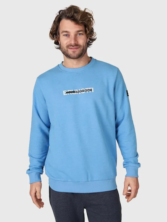 Brunotti Sweaters and Hoodies Men RotcherSweater Blue