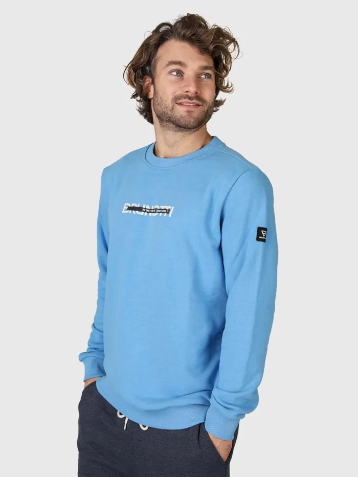 Brunotti Sweaters and Hoodies Men RotcherSweater Blue