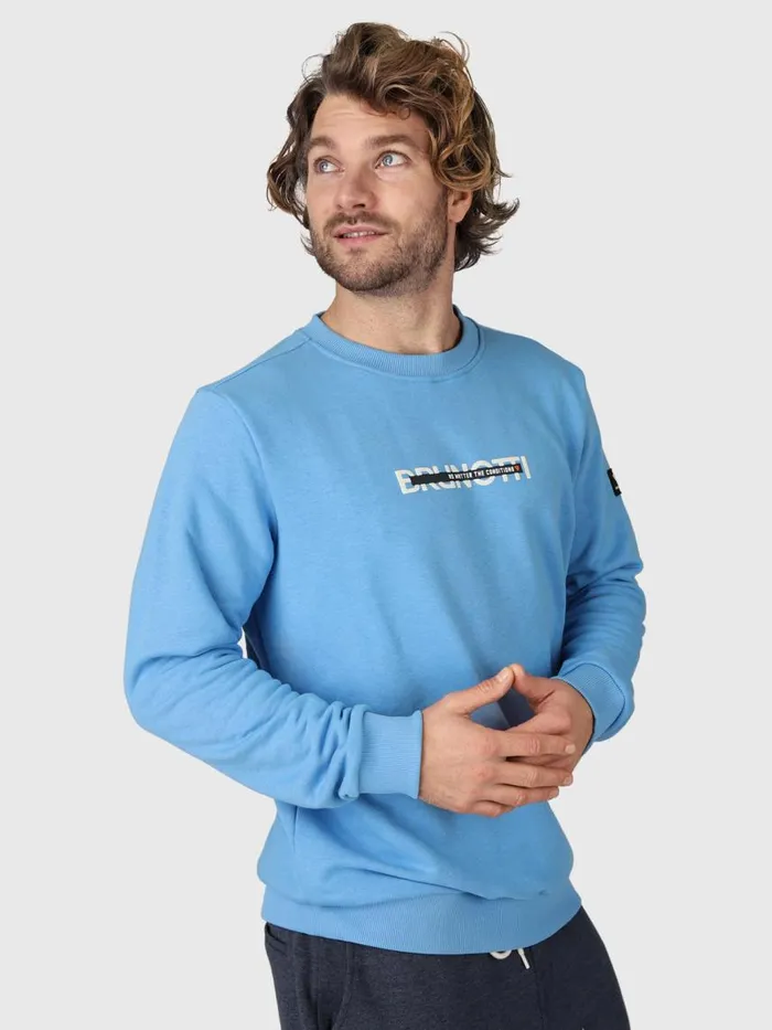 Brunotti Sweaters and Hoodies Men RotcherSweater Blue