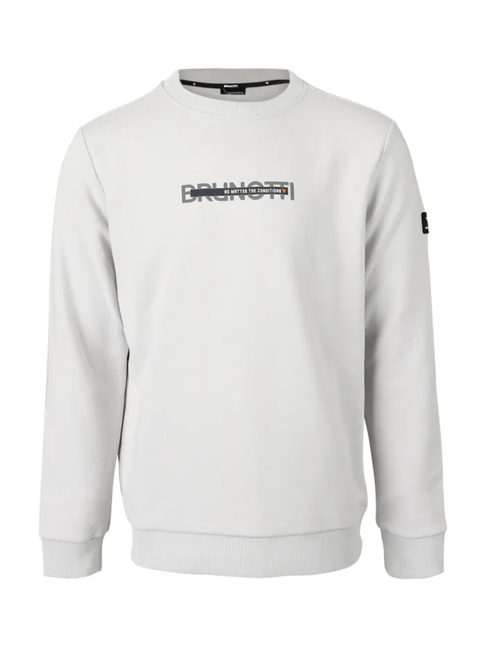 Brunotti Sweaters and Hoodies Men RotcherSweater Stone Grey