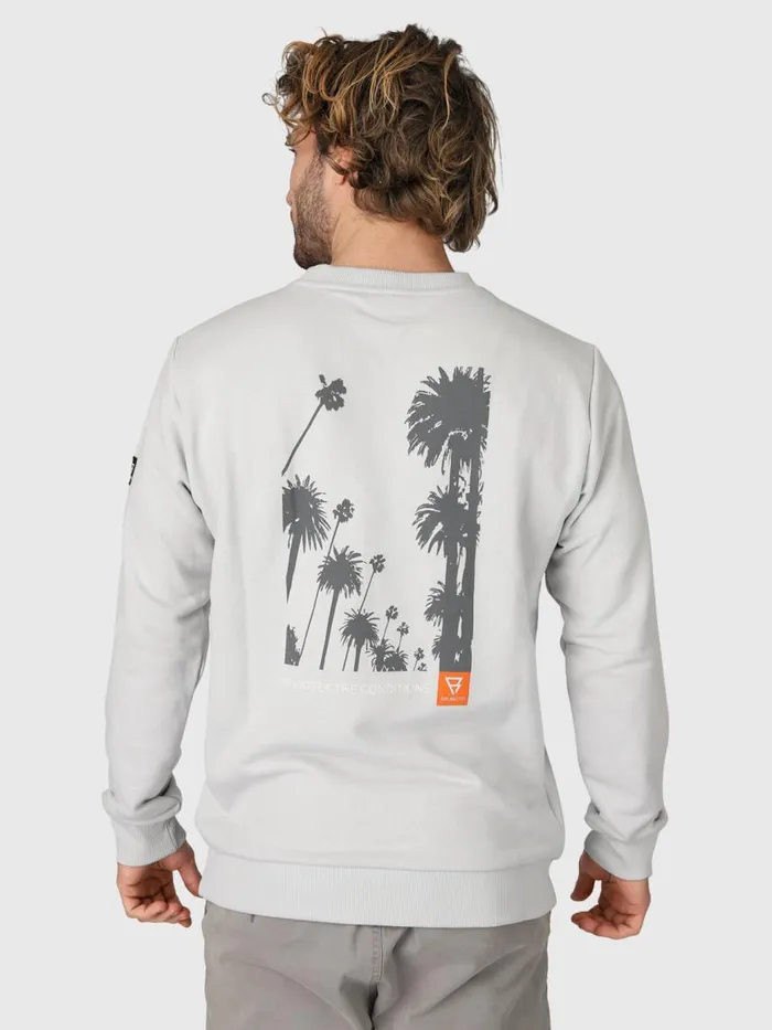 Brunotti Sweaters and Hoodies Men RotcherSweater Stone Grey